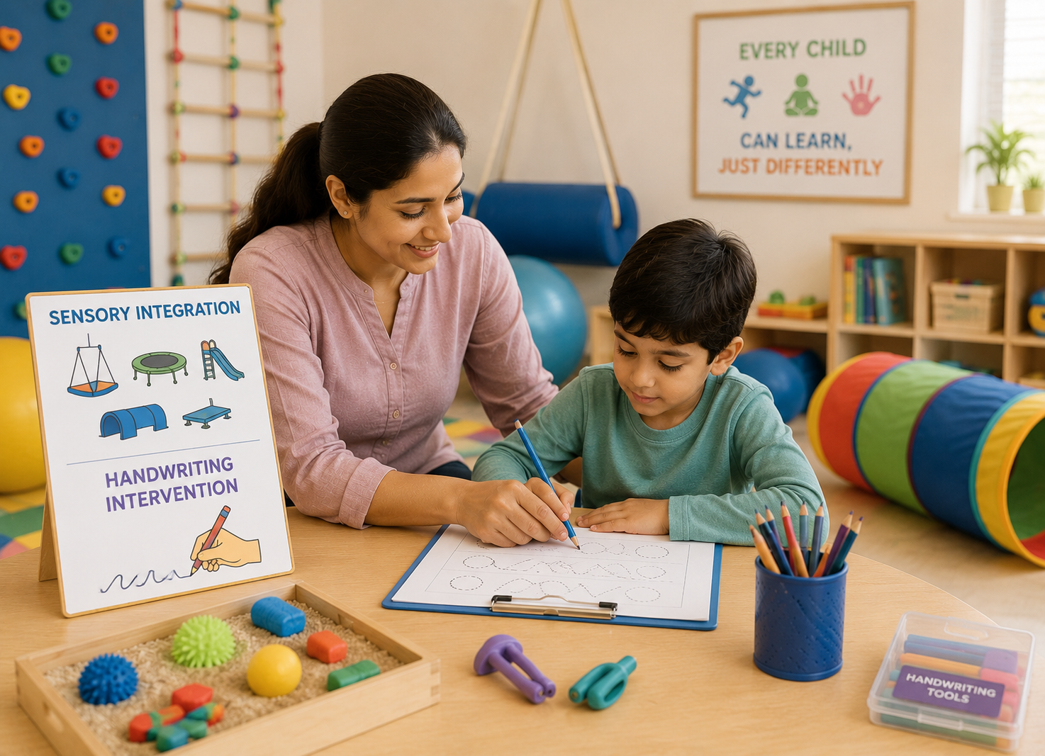 Sensory Integration and Handwriting Intervention